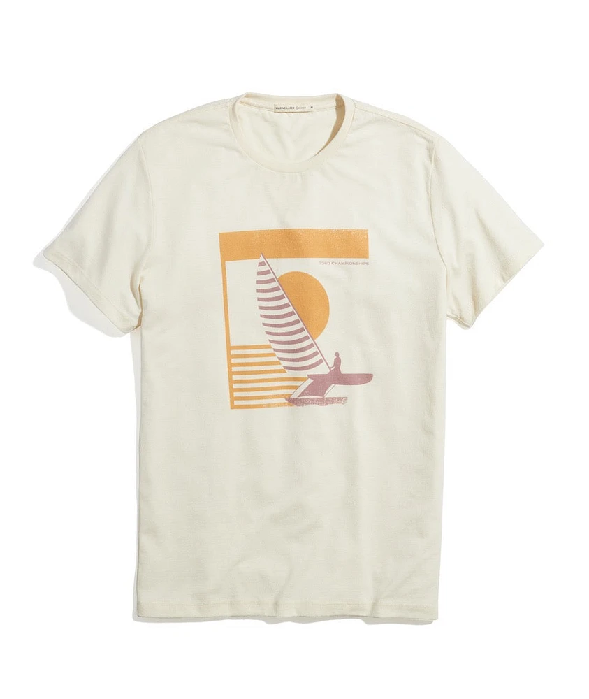 Re-Spun Graphic Tee Natural