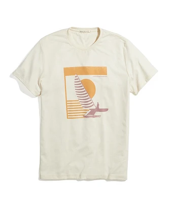 Re-Spun Graphic Tee Natural