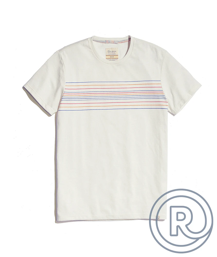 Re-Spun Stripe Graphic Tee