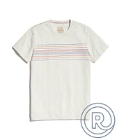 Re-Spun Stripe Graphic Tee