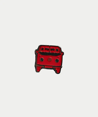 Red Bus Pin