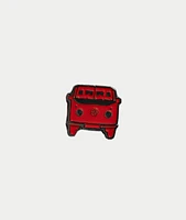 Red Bus Pin