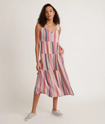 Corinne Maxi Dress Multi Stripe