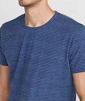 Signature Crewneck Navy Stripe
