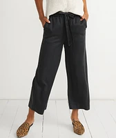 Spruce Wide Leg Pant Faded Black