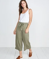 Spruce Wide Leg Pant Dusty Olive