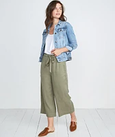 Spruce Wide Leg Pant Dusty Olive