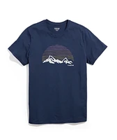 Signature Crew Graphic Tee Black Iris