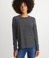 Suzanna Crew /Grey Stripe