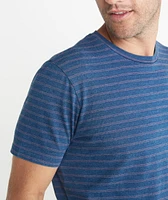 Signature Crewneck Indigo Stripe