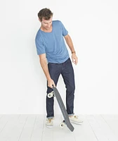 Signature V-neck True Denim