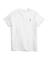 Signature Crew Graphic Tee Natural