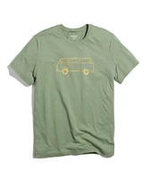 Signature Crew Graphic Tee Hedge Green