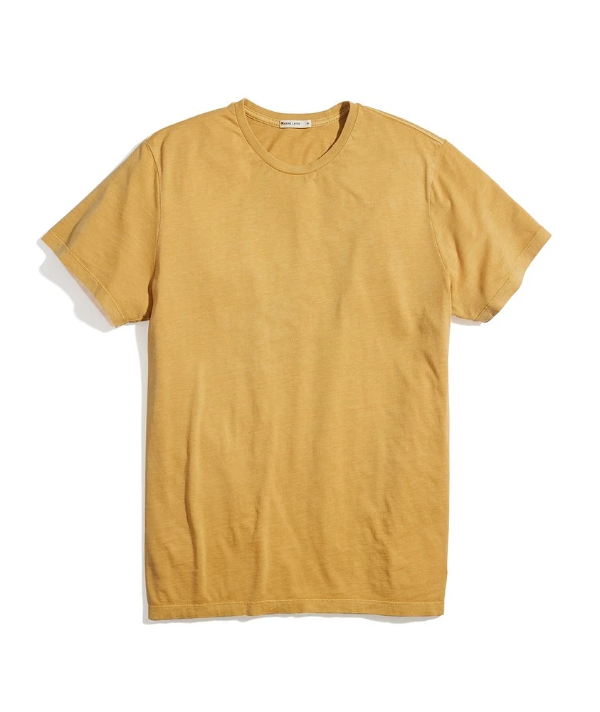 Signature Crew Tee Faded Ochre