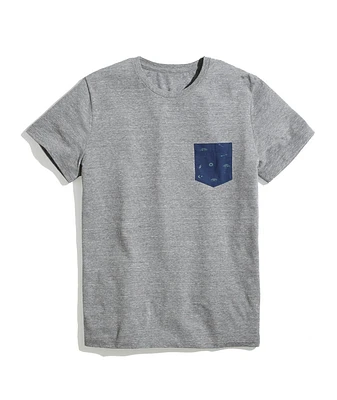 Signature Pocket Tee Heather Grey