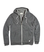 Signature Zip Lined Hoodie Dark Charcoal