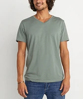 Signature V-Neck Agave Green