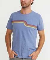 Re-Spun Wave Stripe Tee