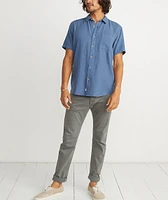 Lance Button Down Faded Blue