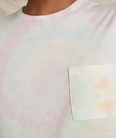 Crop Pocket Tee Tie Dye