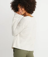 Elisa Pullover Winter White Heather