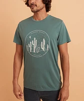 Signature Crew Tee Mallard Saguaro