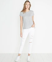 Swing Crew Grey/White Stripe