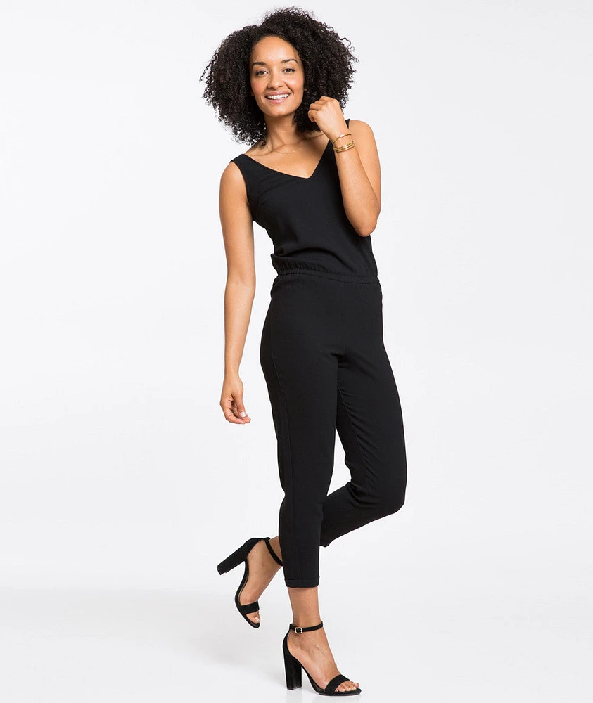 Alexa Crepe Jumpsuit