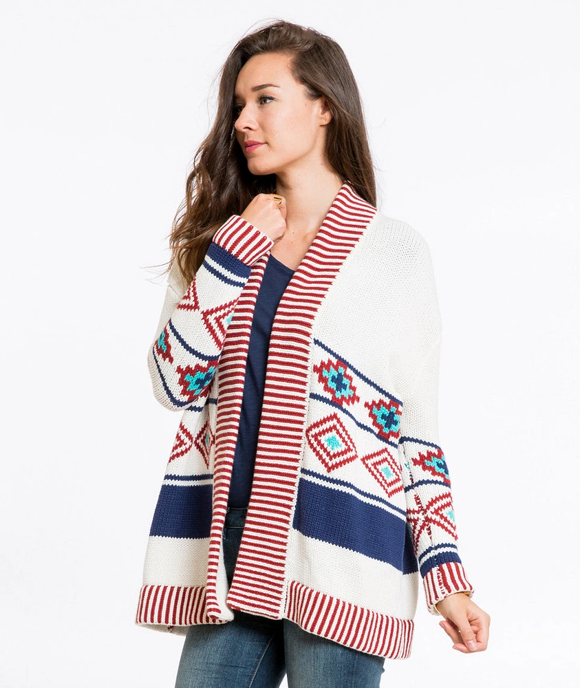 The Cora Aztec Cardigan