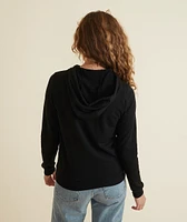 Women's Sunset Pullover Hoodie Black