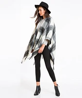 Flannel Georgia Poncho