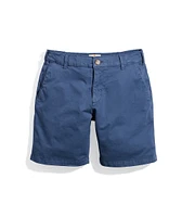 7" Stretch Twill Chino Short China Blue