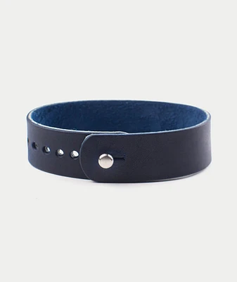 Form.Function.Form Leather Watch Band in Navy Suede