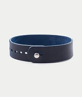 Form.Function.Form Leather Watch Band in Navy Suede