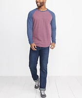 Double Knit Baseball Raglan Port Royal