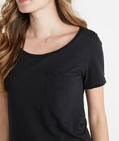 Boyfriend Pocket Tee - Black