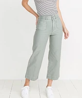 Bridget Wide Leg Pant Faded Sage