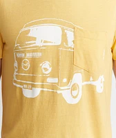 Bus Pocket Tee Yellow Ochre