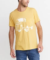 Bus Pocket Tee Yellow Ochre