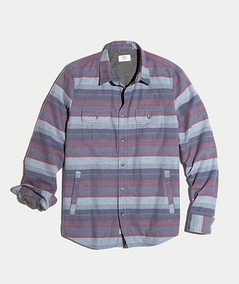 Camping Shirt Blue Stripe