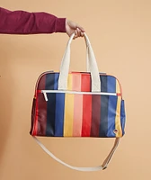 Re-Spun Overnight Bag in Multi Stripe