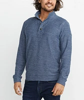 Clayton Pullover Light Blue Heather