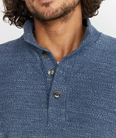 Clayton Pullover Light Blue Heather