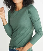 Clover Saddle Longsleeve Forest Green