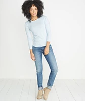 Clover Saddle Longsleeve Carolina Blue