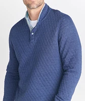 Reversible Corbet Pullover True Navy/North Atlantic