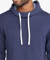 Sherpa Cowlneck Hoodie Navy