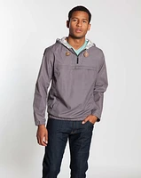 Waxed Canvas Pullover - Light Blue