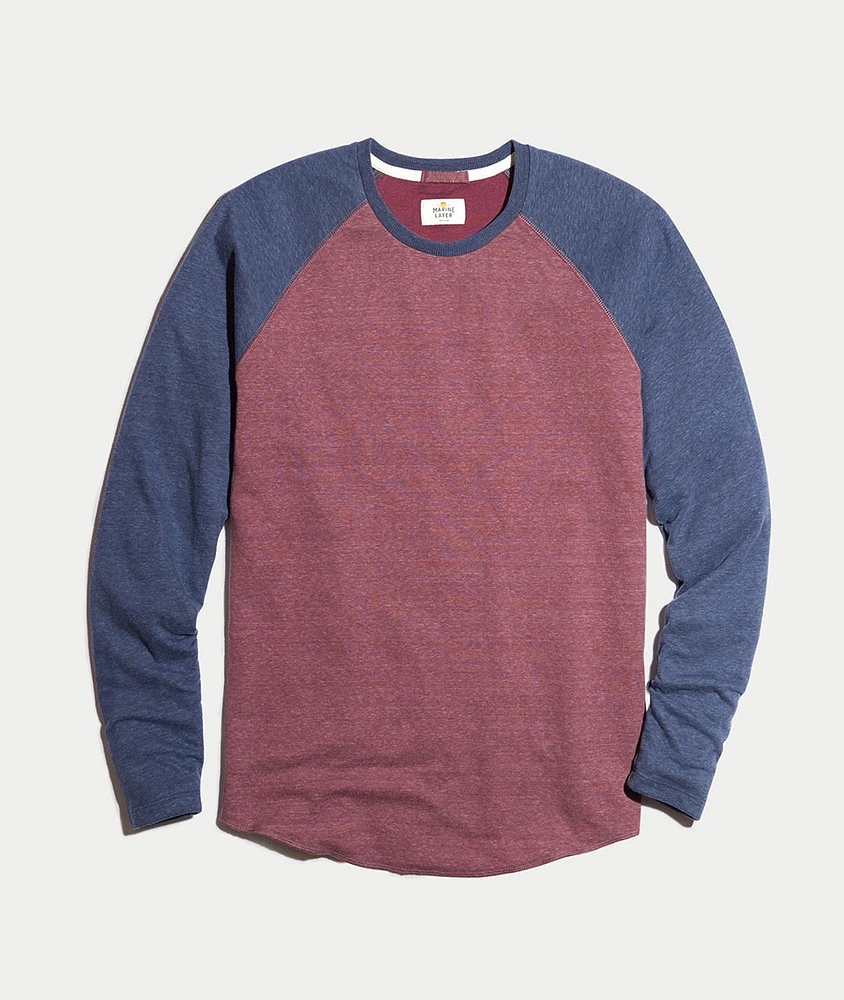 Double Knit Baseball Raglan Port Royal