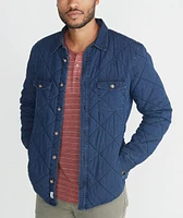 Easton Indigo Quilted Camping Shirt